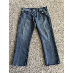 Beverly Hills Polo Club Straight Leg Men's size 38x30 Dark Wash blue Denim Jeans